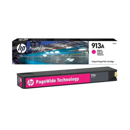 HP 913A ORIGINAL PAGEWIDE CARTRIDGE MAGENTA F6T78AE