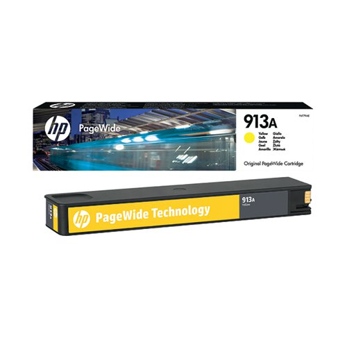 HP 913A ORIGINAL PAGEWIDE CARTRIDGE YELLOW F6T79AE