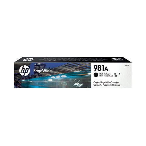 HP 981A ORIGINAL PAGEWIDE CARTRIDGE BLACK J3M71A