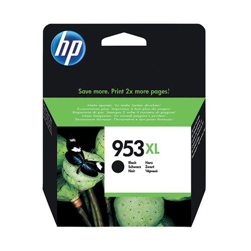 HP 953XL ORIGINAL INK CARTRIDGE HIGH YIELD BLACK L0S70AE