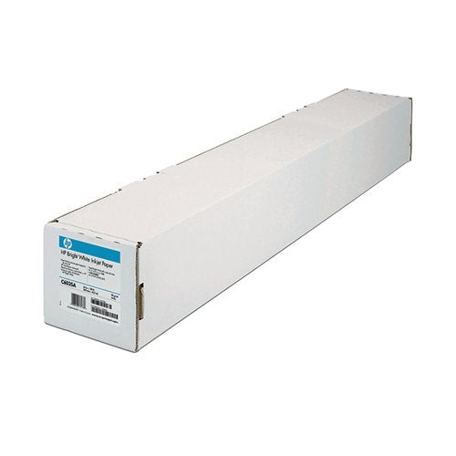 HP BRIGHT WHITE INKJET PAPER 841MM X45.7M (QUALITY 90 GSM PA