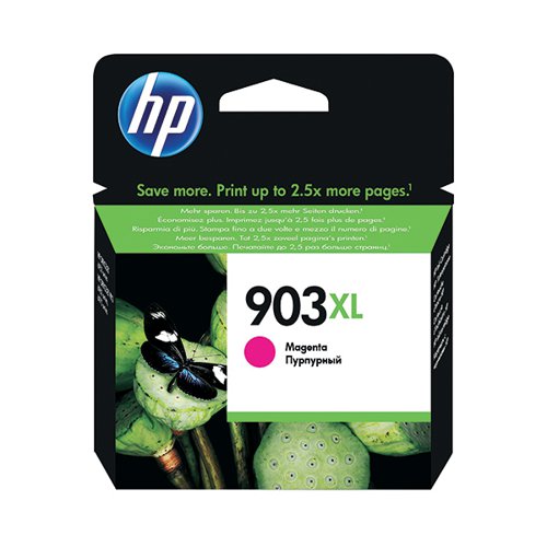 HP 903XL ORIGINAL INK CARTRIDGE HIGH YIELD MAGENTA T6M07AE