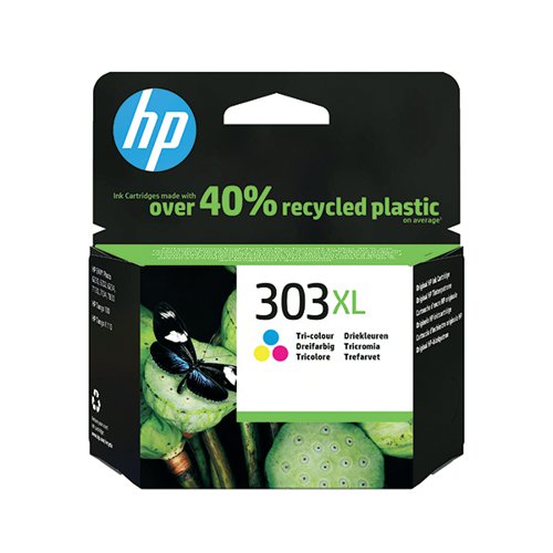 HP 303XL ORIGINAL INK CARTRIDGE HIGH YIELD TRI-COLOR T6N03AE