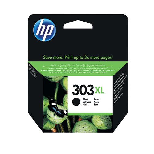 HP 303XL ORIGINAL INK CARTRIDGE HIGH YIELD BLACK T6N04AE