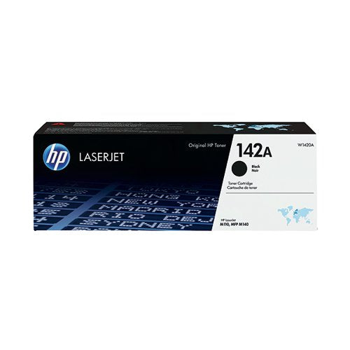 HP 142A ORIGINAL LASERJET TONER CARTRIDGE BLACK W1420A