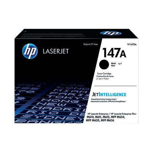 HP 147A ORIGINAL LASERJET TONER CARTRIDGE BLACK W1470A