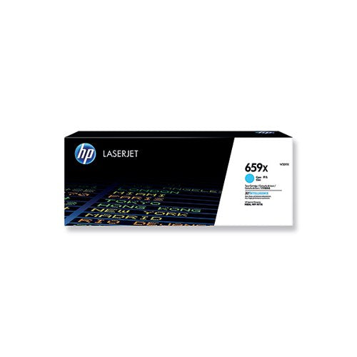 HP 659X ORIGINAL LASERJET TONER CARTRIDGE HIGH YIELD CYAN W2