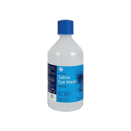 RELIANCE MEDICAL RELIWASH SALINE EYE WASH 500ML 900