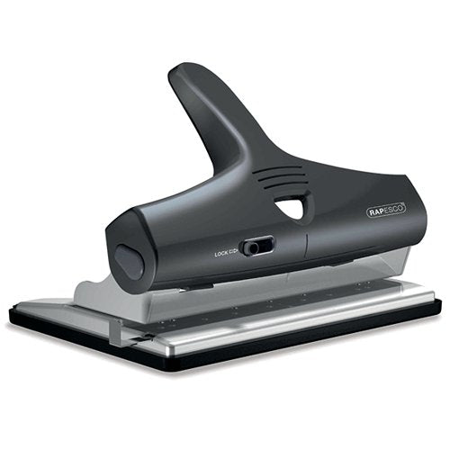 RAPESCO ADJUSTABLE HEAVY DUTY PUNCH BLACK PF95G2B2
