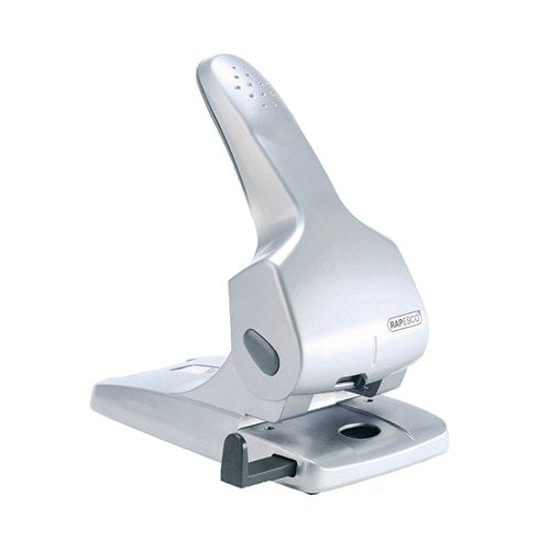 RAPESCO ZERO-65 HEAVY DUTY HOLE PUNCH CAPACITY 65 SHEETS SIL