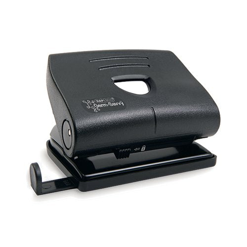 RAPESCO GERM-SAVVY 820-P 2-HOLE HOLE PUNCH 22 SHEETS BLACK P