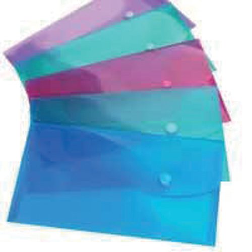 RAPESCO POPPER WALLET DL ASSORTED (PACK OF 5) 0690