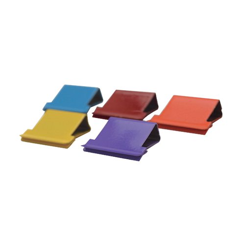 RAPESCO SUPACLIP 40 REFILL CLIPS MULTICOLOURED (PACK OF 150)