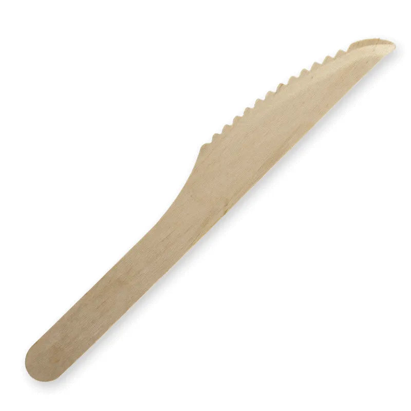 BIOPAK BULK PACK WOODEN KNIFES x 2000