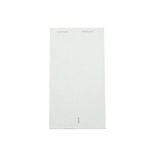 WHITE DUPLICATE SERVICE PAD SMALL 140X76MM (50 PACK) PAD 20