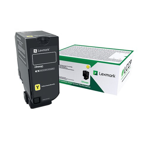 LEXMARK CS/CX725 CORPORATE 12K TONER CARTRIDGE HIGH YIELD YE