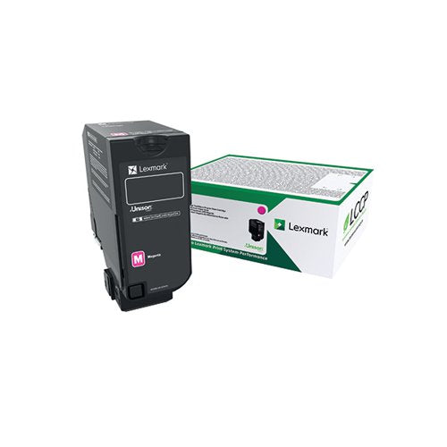 LEXMARK CS/CX727 RETURN PROGRAMME 10K TONER CARTRIDGE MAGENT