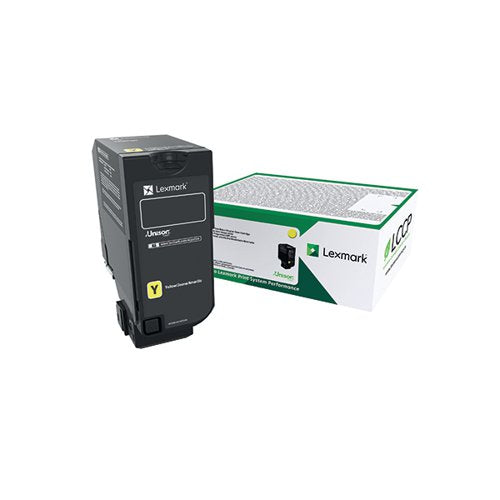 LEXMARK CS/CX727 RETURN PROGRAMME 10K TONER CARTRIDGE YELLOW