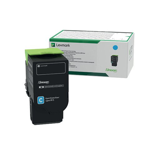 LEXMARK C/CM2325 RETURN PROGRAMME 1K TONER CARTRIDGE CYAN C2