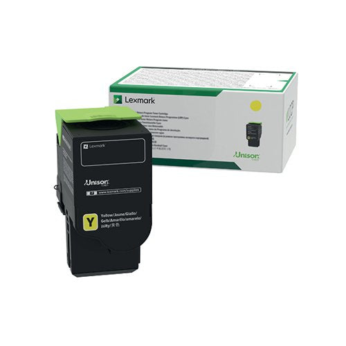 LEXMARK C/CM2325 RETURN PROGRAMME 1K TONER CARTRIDGE YELLOW