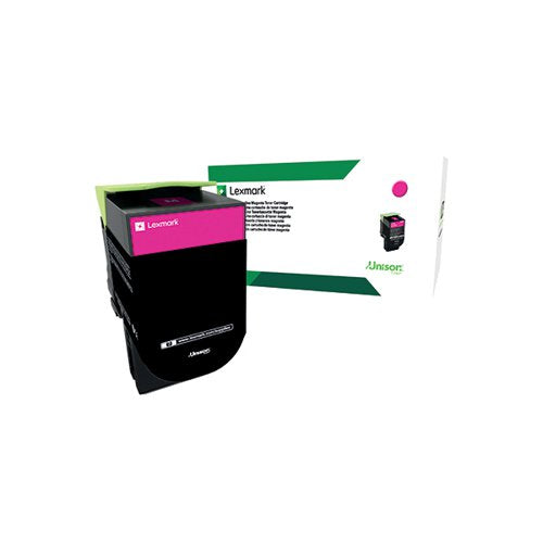 LEXMARK CX310 RETURN PROGRAMME 1K TONER CARTRIDGE MAGENTA 80