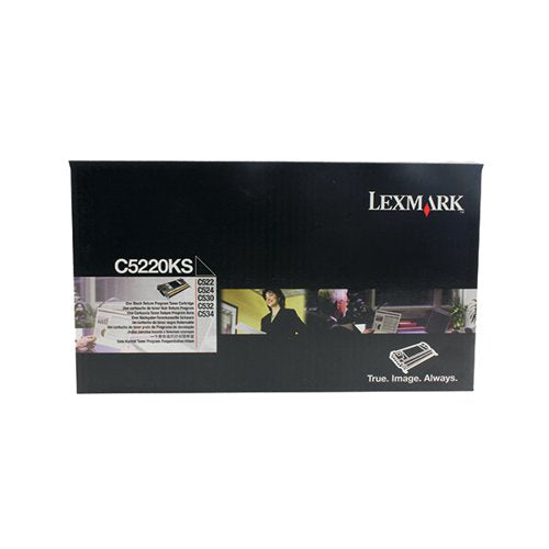 LEXMARK C522 RETURN PROGRAMME 4K TONER CARTRIDGE BLACK C5220KS