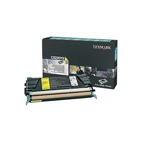 LEXMARK C522 RETURN PROGRAMME 3K TONER CARTRIDGE YELLOW C522