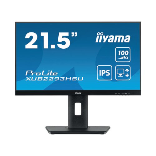IIYAMA PROLITE IPS 21.5 INCH MONITOR SLIM BEZEL XUB2293HSU-B