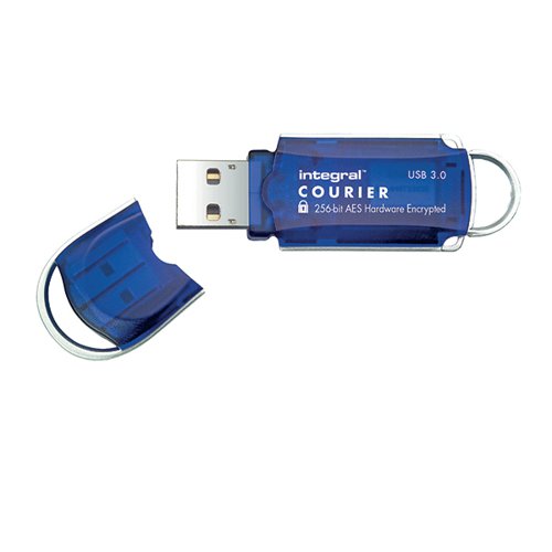 INTEGRAL COURIER ENCRYPTED USB 3.0 16GB FLASH DRIVE IINFD16G