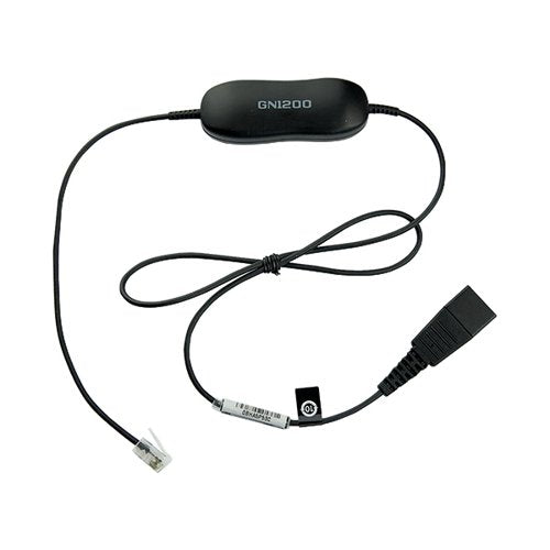 JABRA GN1200 SMART CORD STRAIGHT RJ9 CORD FOR STANDARD HEADS