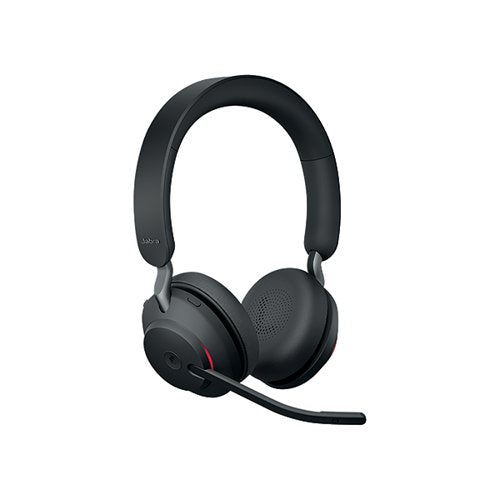 JABRA EVOLVE2 65 380A MS STEREO HEADSET BLACK INCLUDING CHAR