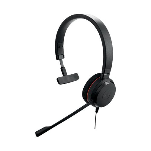 JABRA EVOLVE 20 MONAURAL USB-C CORDED HEADSET MICROSOFT TEAM