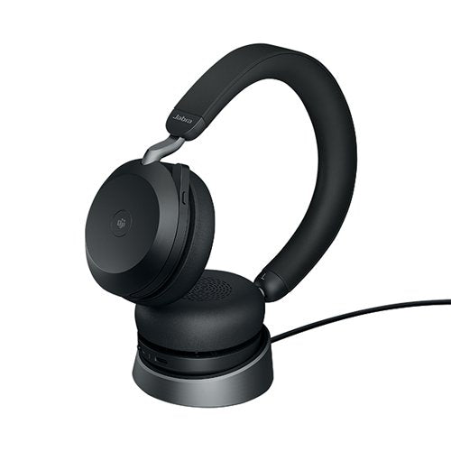 JABRA EVOLVE2 75 USB-C HEADSET WITH CHARGING STAND UNIFIED C