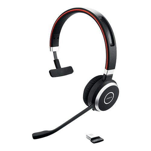 JABRA EVOLVE 65 SE MS MONAURAL WIRELESS HEADSET LINK 380 USB