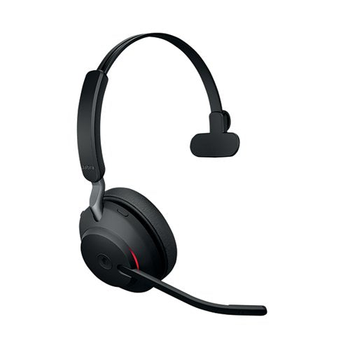 JABRA EVOLVE2 65 MICROSOFT TEAMS MONO HEADSET USB-A BLACK 26