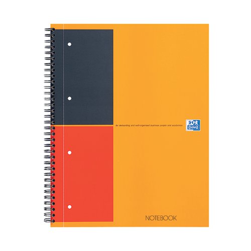 OXFORD INTERNATIONAL A4+ WIREBOUND HARDBACK NOTEBOOK 1001040
