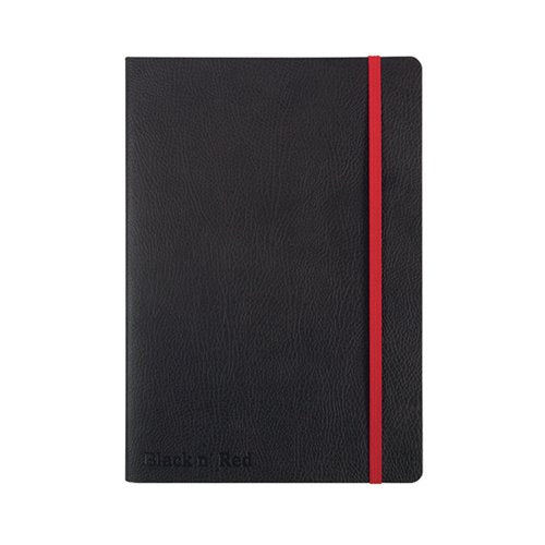 BLACK N' RED SOFT COVER NOTEBOOK A5 BLACK 400051204