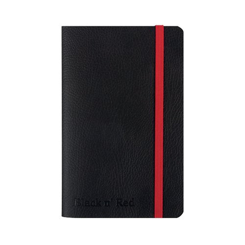 BLACK N' RED SOFT COVER NOTEBOOK A6 BLACK 400051205
