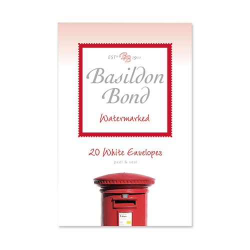 BASILDON BOND WHITE ENVELOPE 95X143MM 10X20 (PACK OF 200) 10