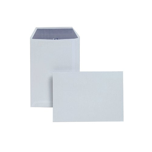 PLUS FABRIC C5 ENVELOPES SELF SEAL 120GSM WHITE (PACK OF 250