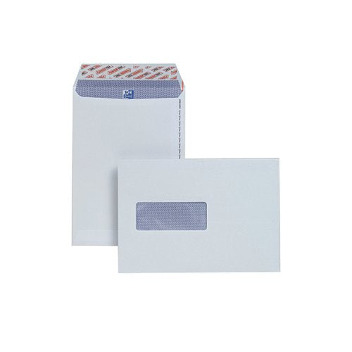 PLUS FABRIC C5 ENVELOPES WINDOW PEEL AND SEAL 120GSM WHITE (