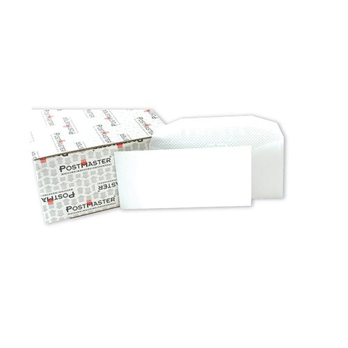 POSTMASTER DL ENVELOPE 114X235MM GUMMED 90GSM WHITE (PACK OF