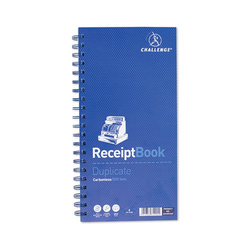 CHALLENGE DUPLICATE RECEIPT BOOK 200 SETS 280X141MM 10008005