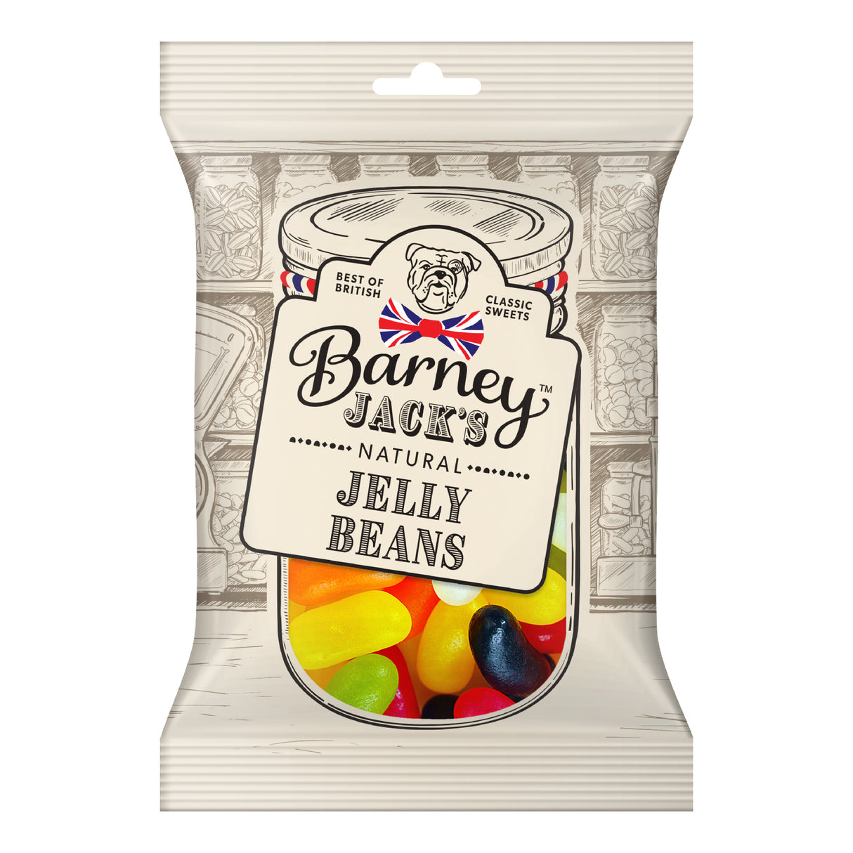 BARNEY JACKS JELLY BEANS (190g) x 12