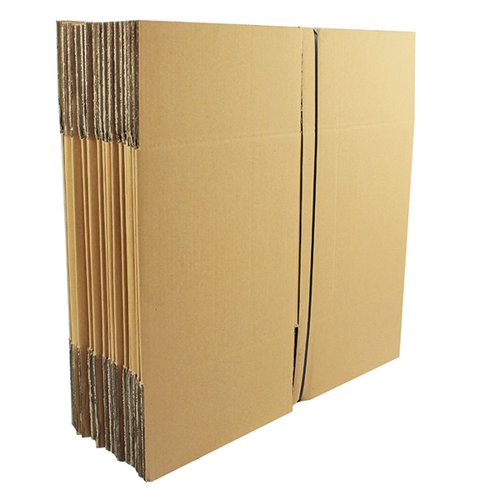 DOUBLE WALL CORRUGATED DISPATCH CARTONS 305X305X305MM BROWN