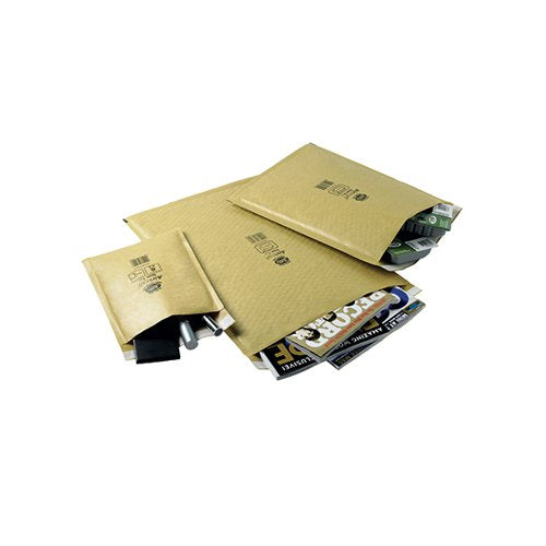 JIFFY AIRKRAFT BAG SIZE 7 340X445MM GOLD (PACK OF 50) JL-GO-