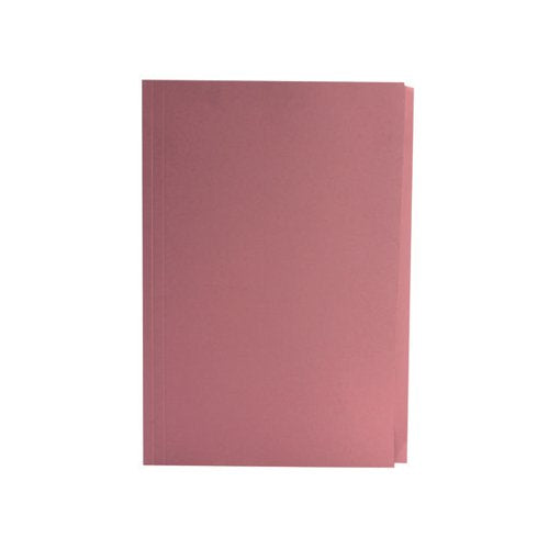 GUILDHALL SQUARE CUT FOLDER MEDIUMWEIGHT FOOLSCAP PINK (PACK