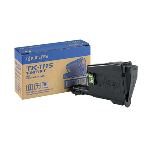 KYOCERA TK-1115 TONER CARTRIDGE BLACK 1T02M50NLV