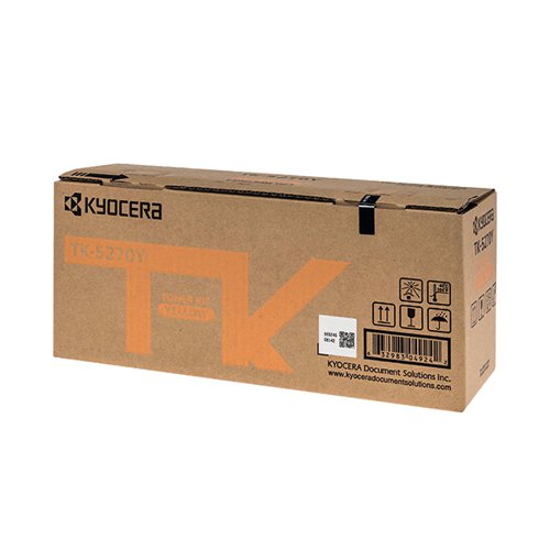 KYOCERA TK-5270Y TONER CARTRIDGE YELLOW 1T02TVANL0