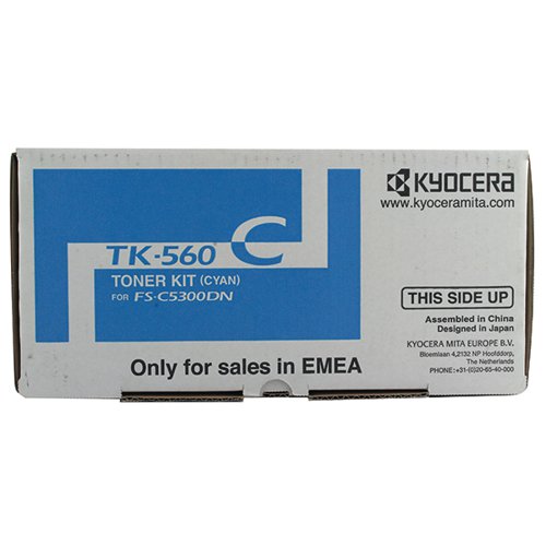 KYOCERA TK-560C TONER CARTRIDGE CYAN 1T02HNCEU0